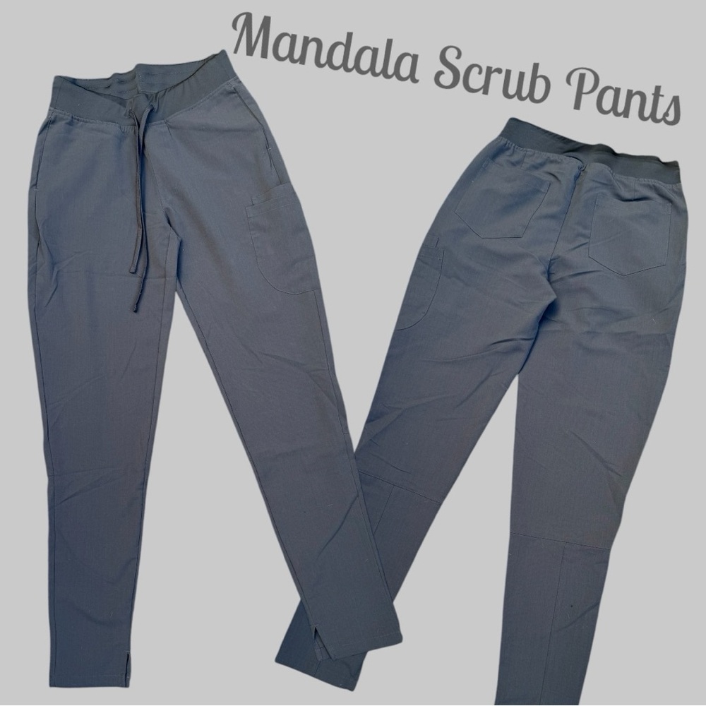 Mandala Scrub Pants Size XS Tall